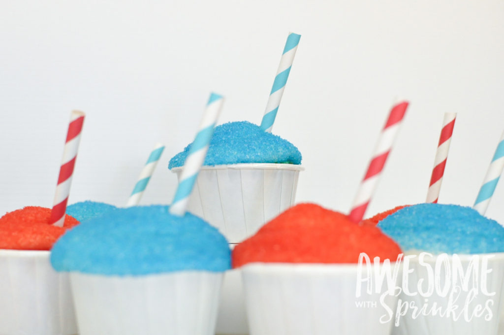 Slush Puppie Cupcakes | Awesome with Sprinkles