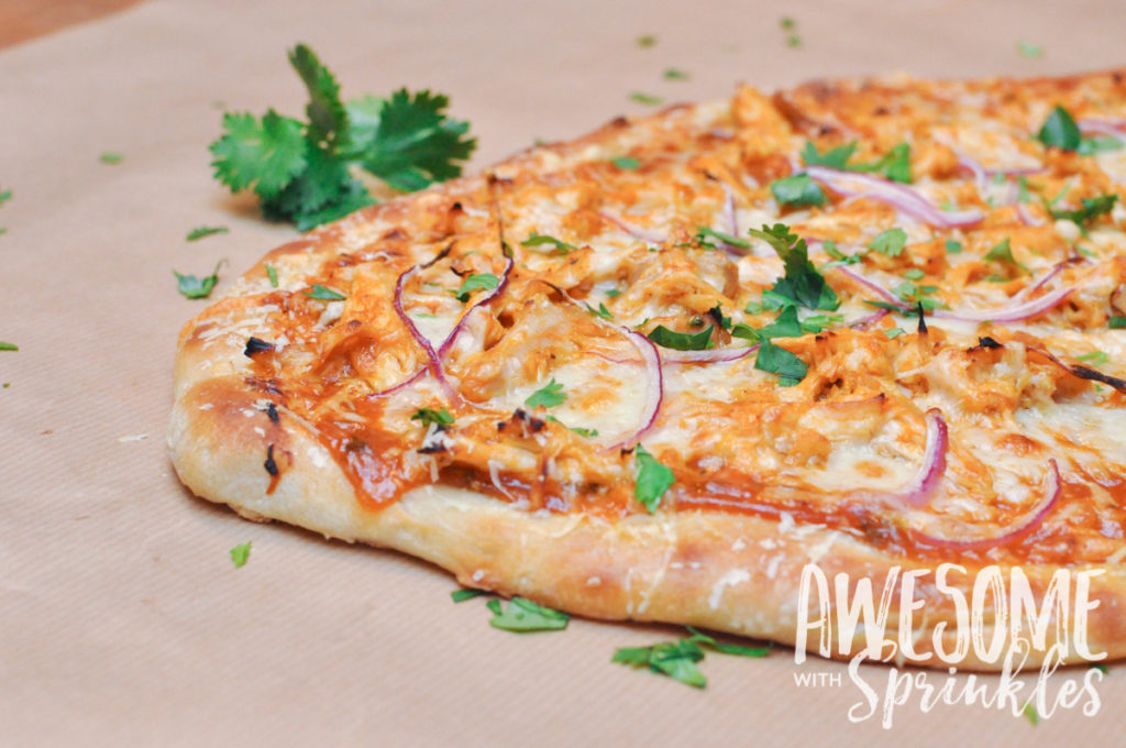 Tangy BBQ Buffalo Chicken Pizza | Awesome with Sprinkles