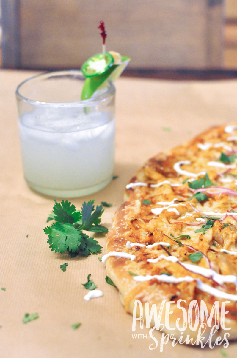 Tangy BBQ Buffalo Chicken Pizza | Awesome with Sprinkles