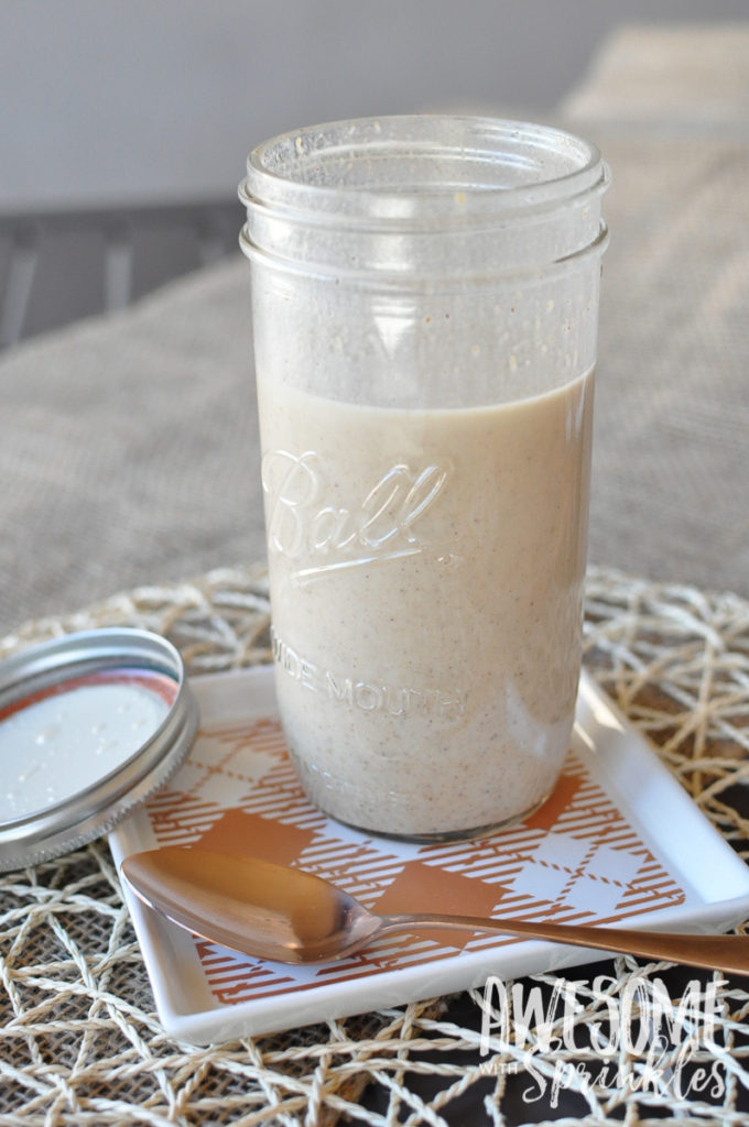 Coconut Pumpkin Spice Creamer (non-dairy) Get the recipe at Awesome with Sprinkles