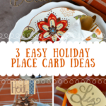 3 Easy Holiday Place Card Ideas