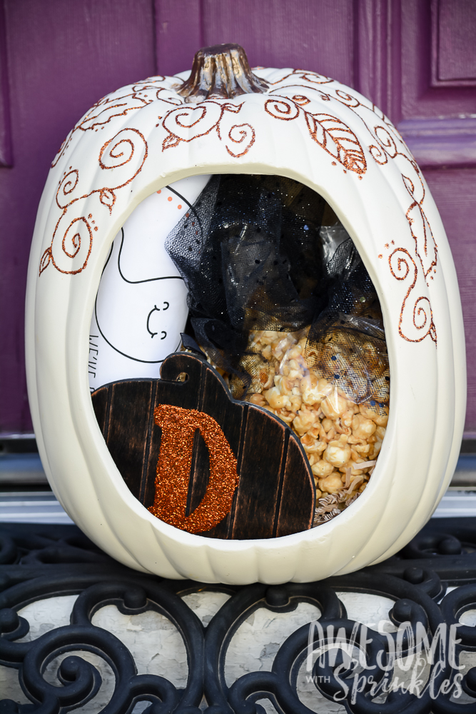 Boo Basket Ideas with Printable | Awesome with Sprinkles