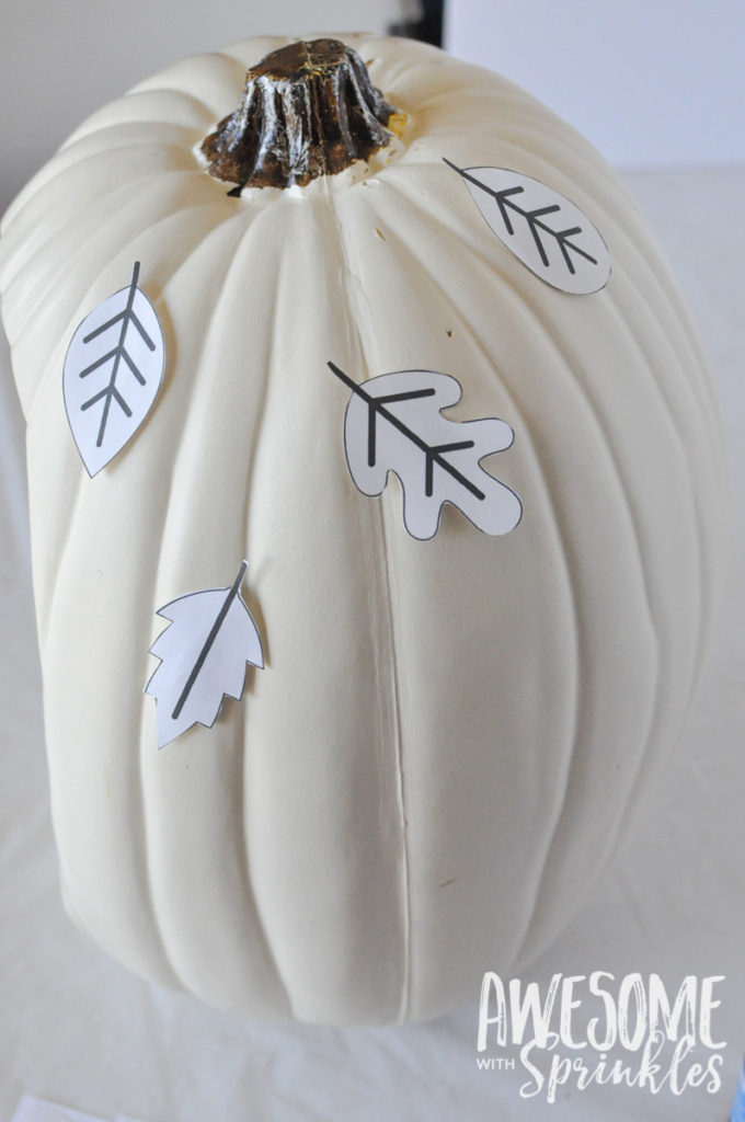 Faux Fabulous No-Carve Pumpkin Craft | Awesome with Sprinkles