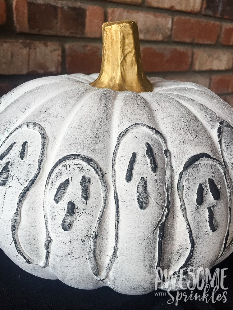Glitter & Glam No-Carve Pumpkin Decor | Awesome with Sprinkles