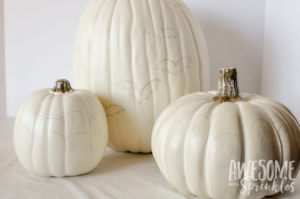 Glitter & Glam No-Carve Pumpkin Decor | Awesome with Sprinkles