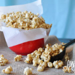 Easy 5 Ingredient Homemade Salted Caramel Corn