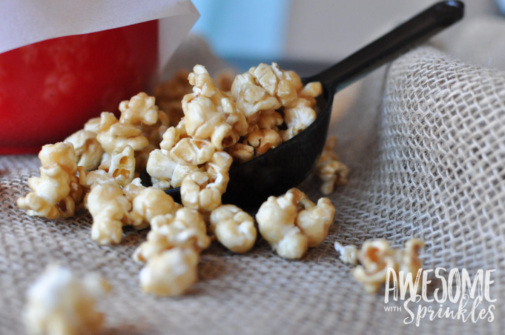 Homemade Salted Caramel Corn | Awesome with Sprinkles