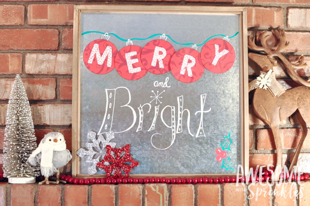 Easy DIY Seasonal Swap Sign | Awesome With Sprinkles