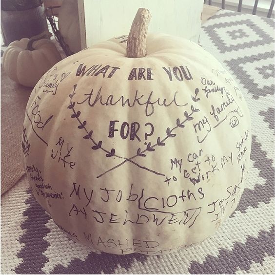 Thankful Tree Round-up | Thankful Pumpkin