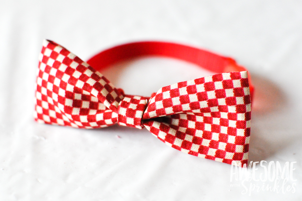 diy bow tie no sew