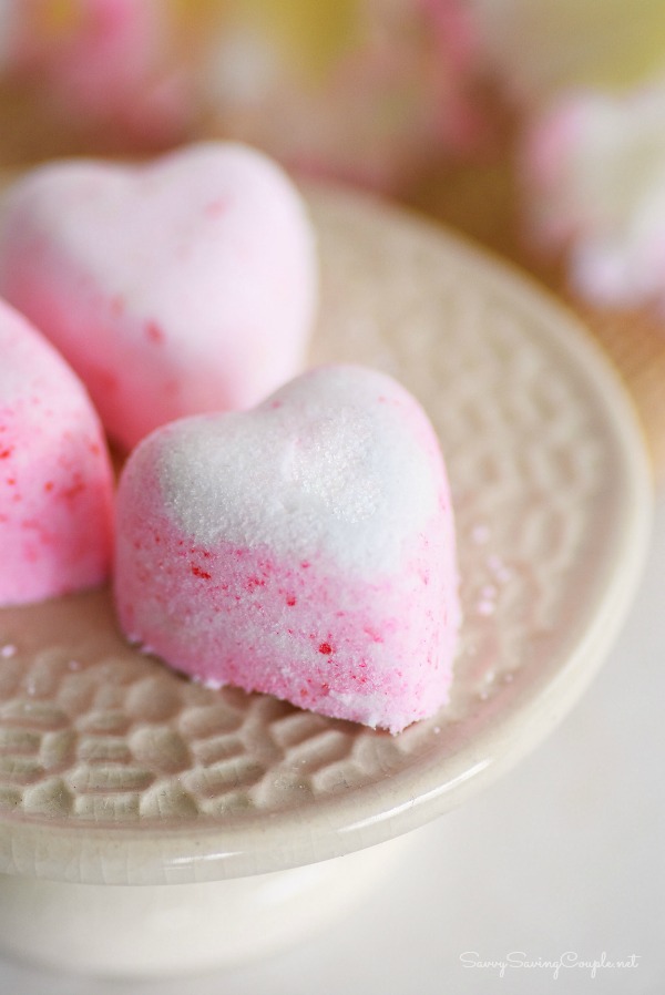 Bath Fizzies from DIY Galentine's Day Gift Ideas Round Up || Awesome with Sprinkles