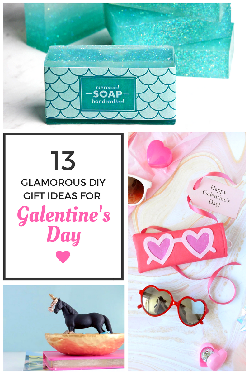 13 Glamorous DIY Gift Ideas for Galentine's Day || Awesome with Sprinkles