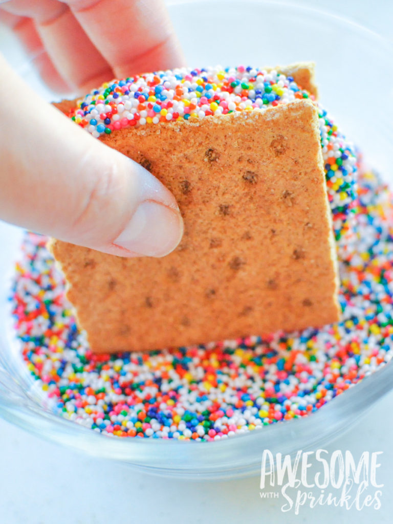 Frozen Frosting Sandwich Cookies | Awesome with Sprinkles