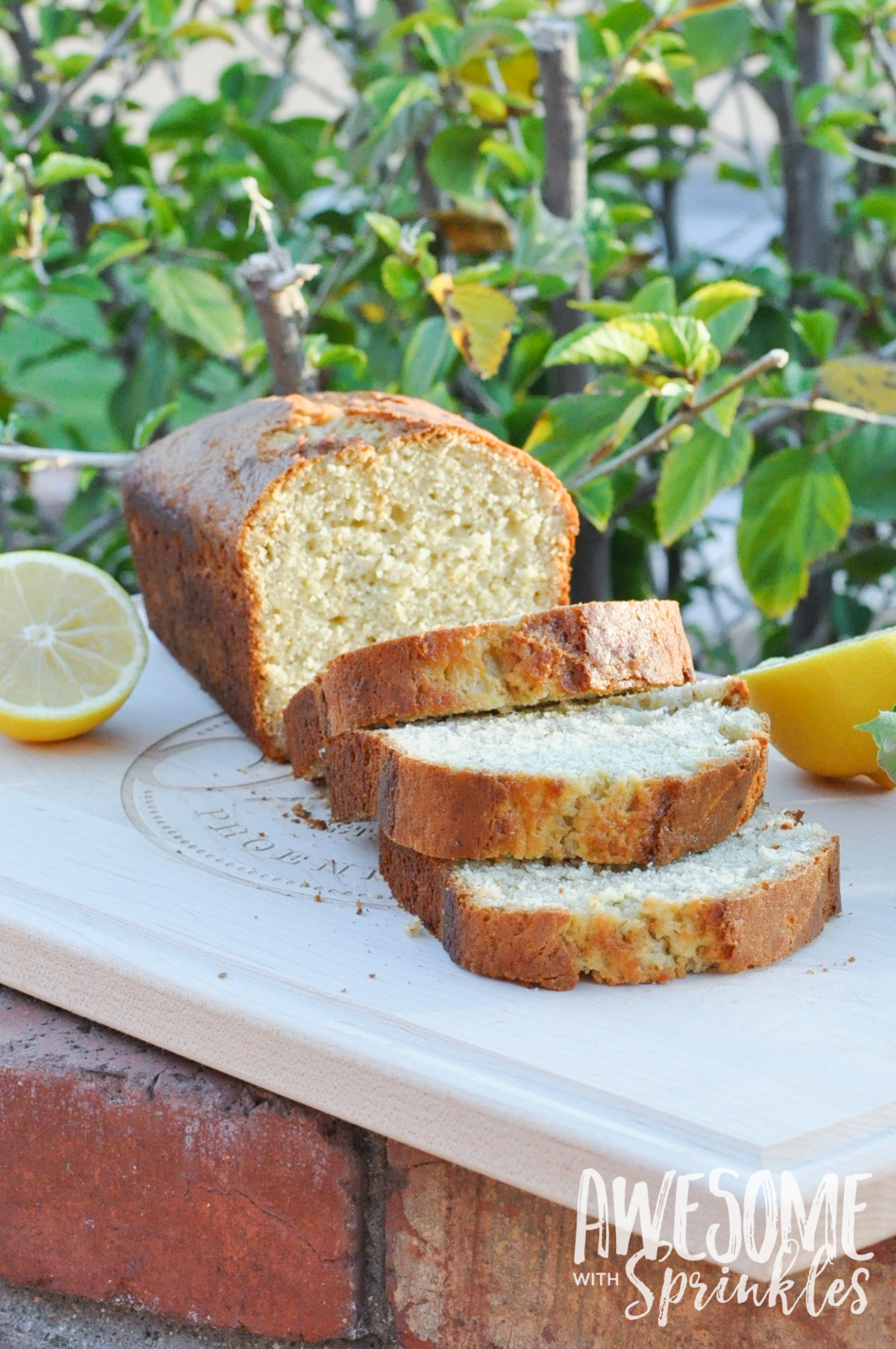 Fresh Squeezed Lemon Banana Bread | Awesome with Sprinkles