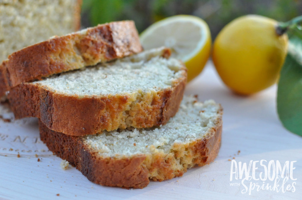 Fresh Squeezed Lemon Banana Bread | Awesome with Sprinkles