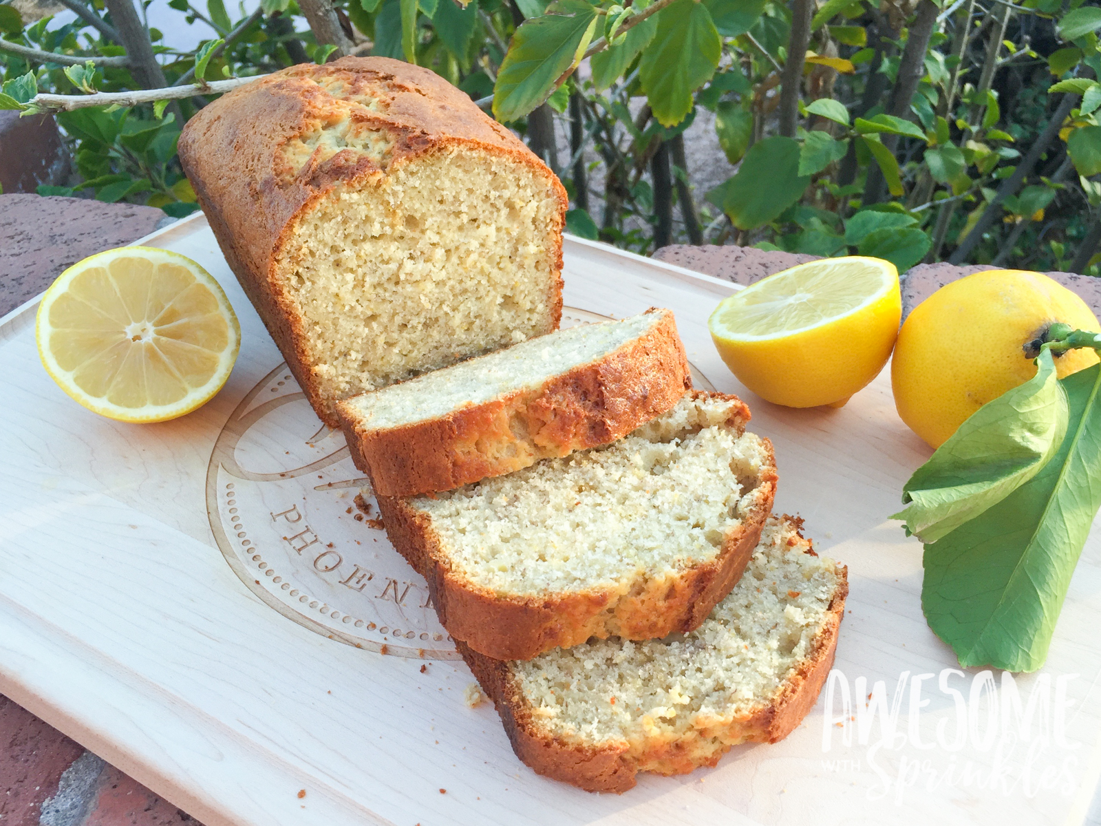 Fresh Squeezed Lemon Banana Bread | Awesome with Sprinkles