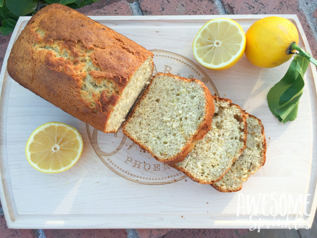 Fresh Squeezed Lemon Banana Bread | Awesome with Sprinkles