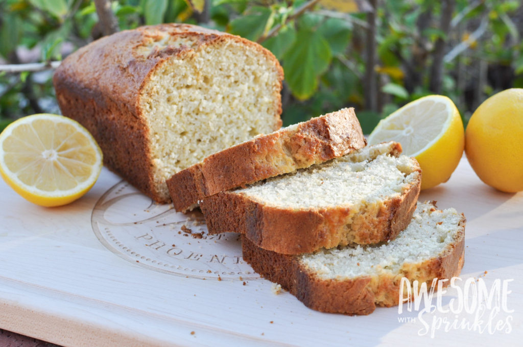 Fresh Squeezed Lemon Banana Bread | Awesome with Sprinkles