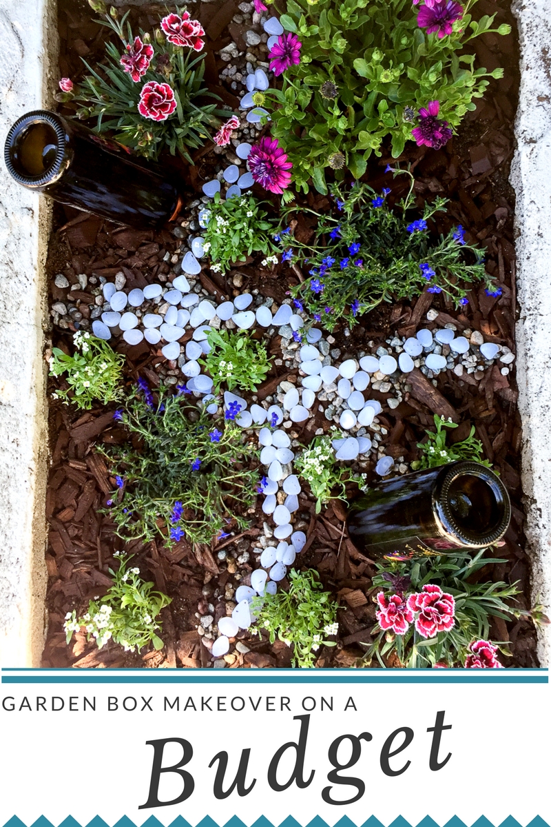 Mini Garden Makeover on a Budget by Awesome with Sprinkles