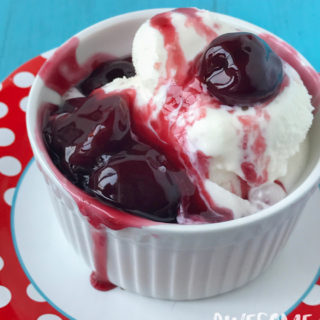 Rum Cherry Sauce