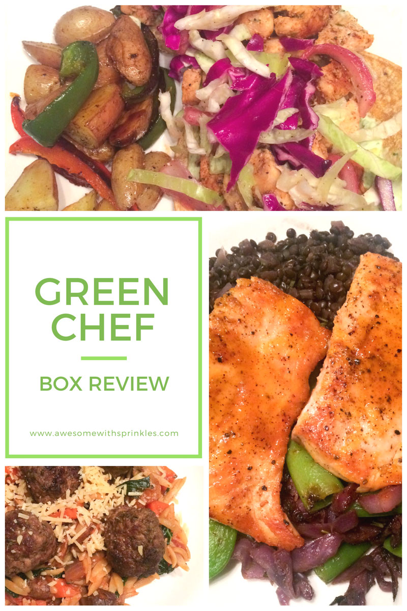 Green Chef Box Review | Awesome with Sprinkles