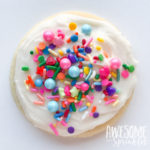 The Most Awesome Ever Sugar Cookies by Awesome with Sprinkles