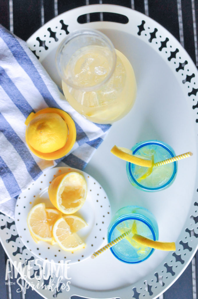 Lemonade like your grammy used to make! Easy 3 Ingredient Old Fashioned Lemonade | Awesome with Sprinkles