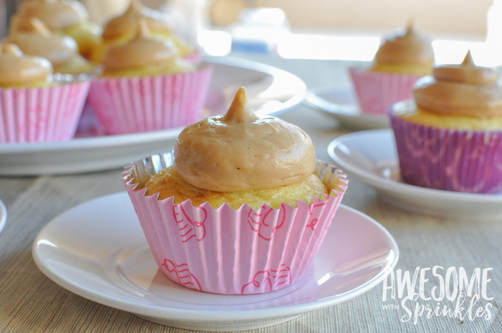 Peanut Butter & Jelly Cupcakes | Awesome with Sprinkles