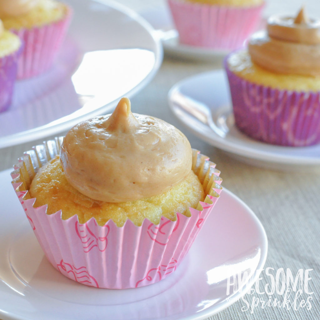 Peanut Butter & Jelly Cupcakes | Awesome with Sprinkles