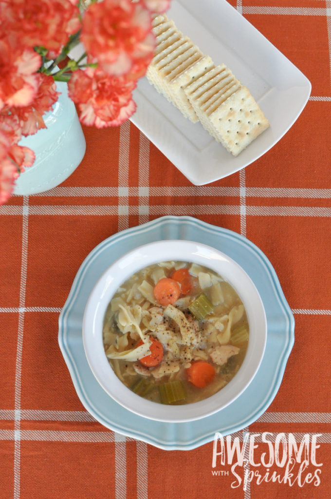 Sick-Day Chicken Noodle Soup | Awesome with Sprinkles