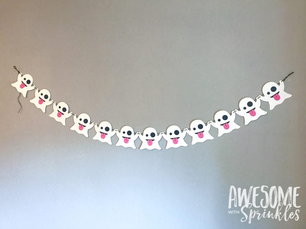 Emoji Ghost Banner | Awesome with Sprinkles