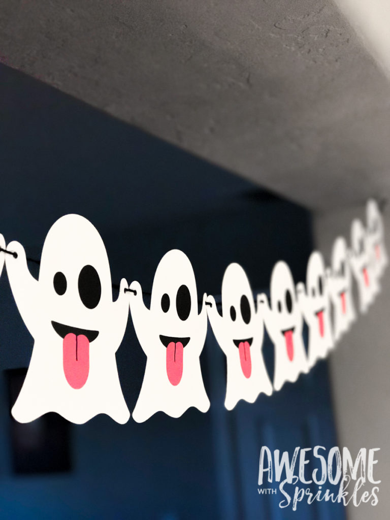 Emoji Ghost Banner | Awesome with Sprinkles