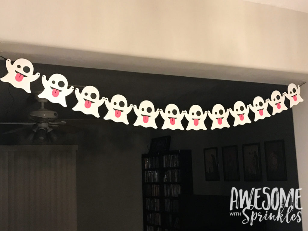 Emoji Ghost Banner | Awesome with Sprinkles