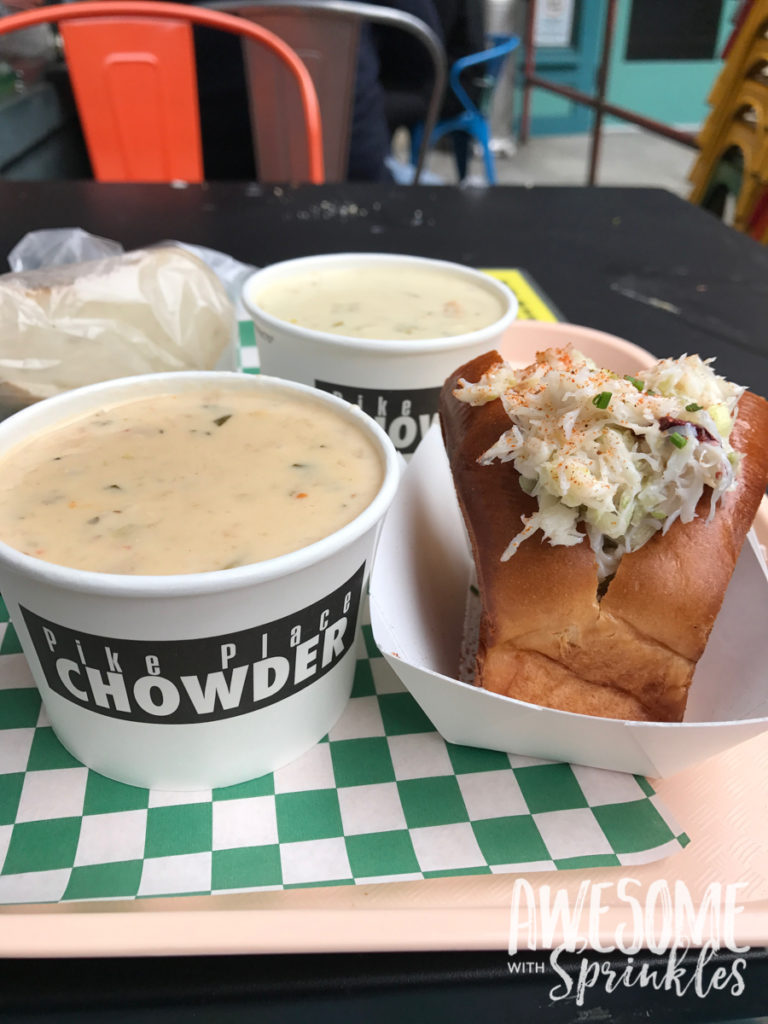 Chowder and Lobster Rolls in Seattle