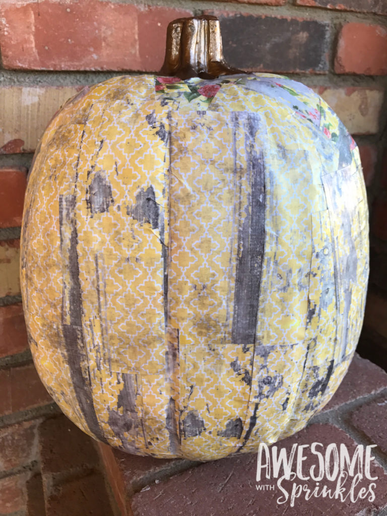 Decoupage Pumpkin Craft | Awesome with Sprinkles