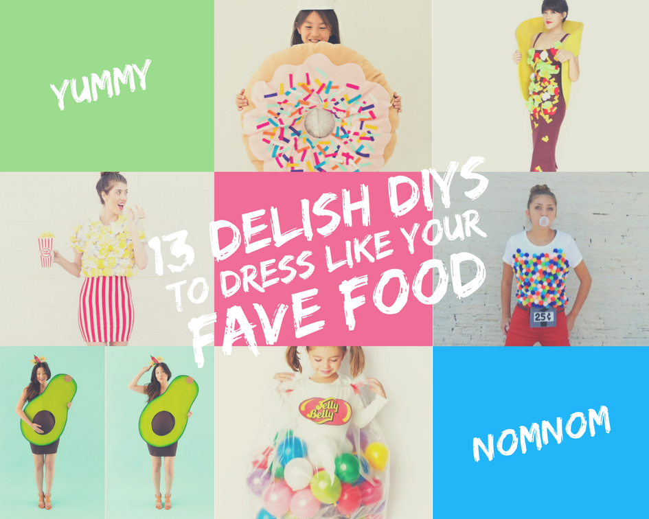 13 Delish DIYs to Dress Like Your Favorite Food for Halloween! | Costume Round-up | Awesome with Sprinkles