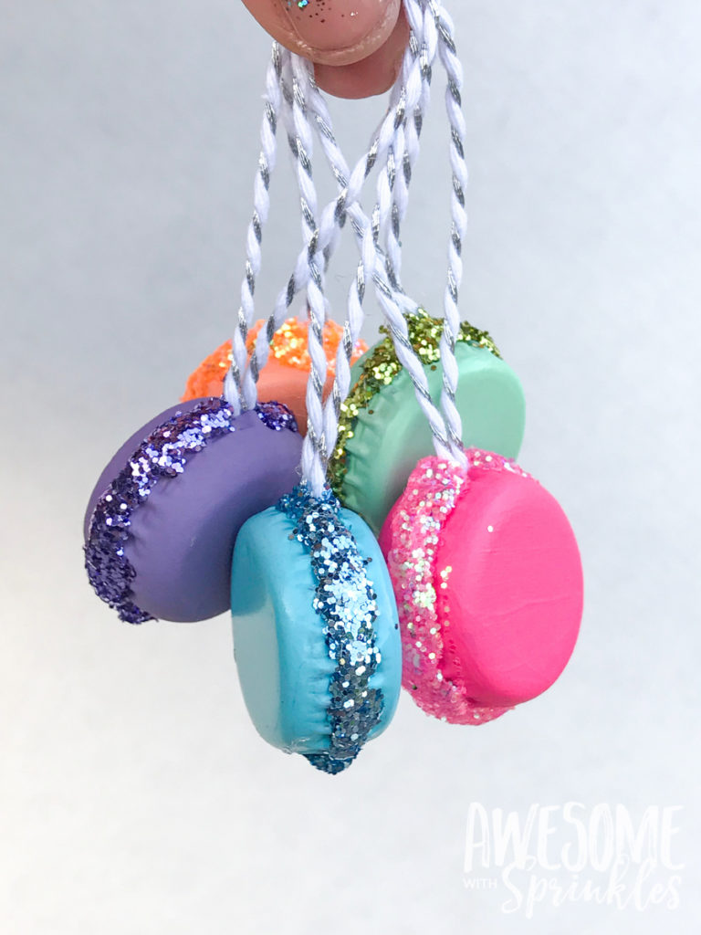 DIY Macaroon Ornaments | Awesome with Sprinkles