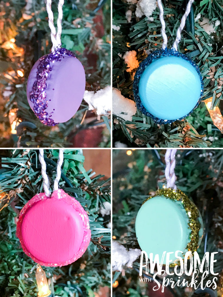 DIY Macaroon Ornaments | Awesome with Sprinkles