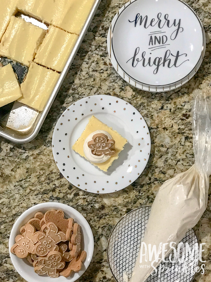 No-Bake Eggnog Cheesecake | Awesome with Sprinkles