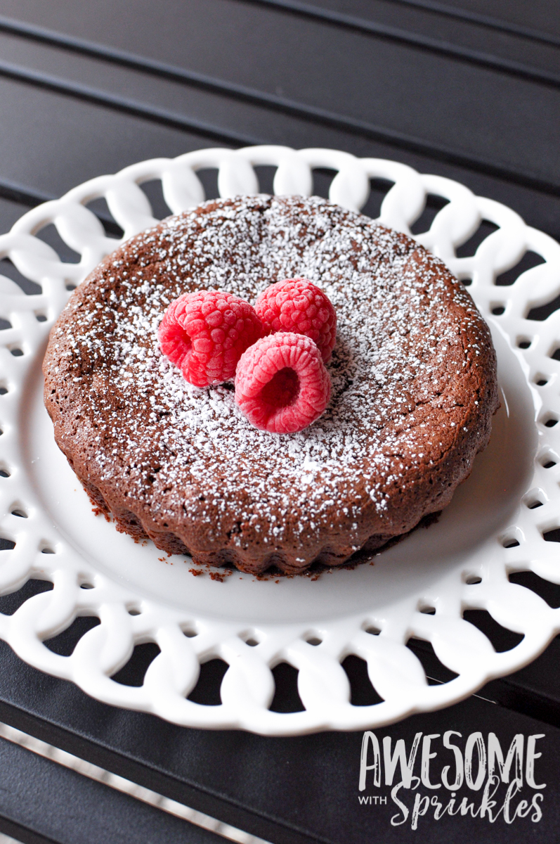 Flourless Chocolate Cake | Awesome with Sprinkles