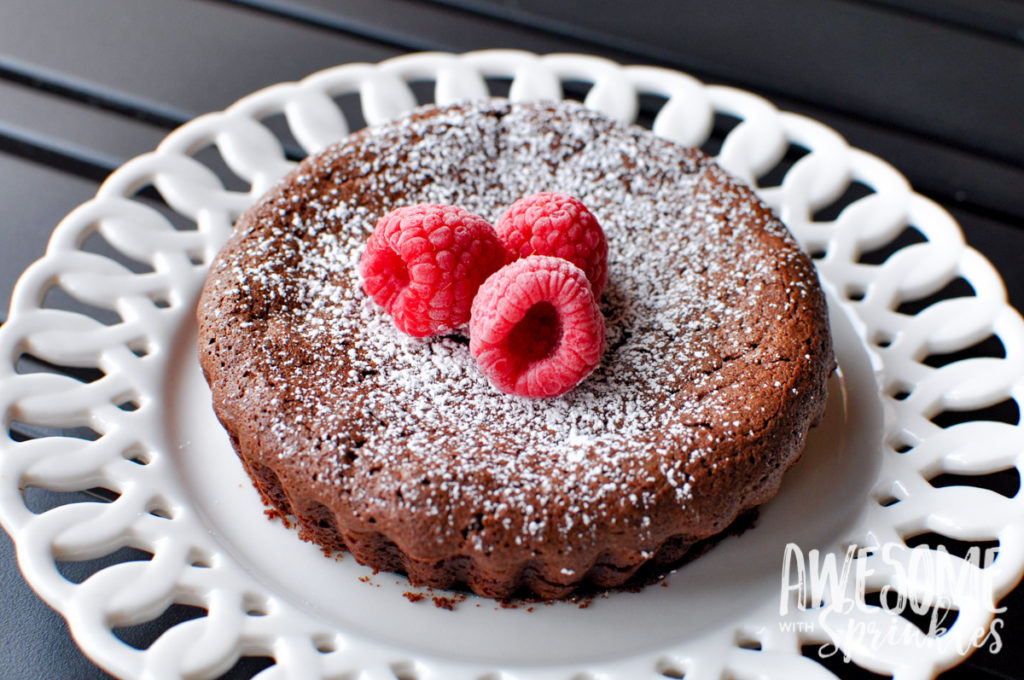 Flourless Chocolate Cake | Awesome with Sprinkles