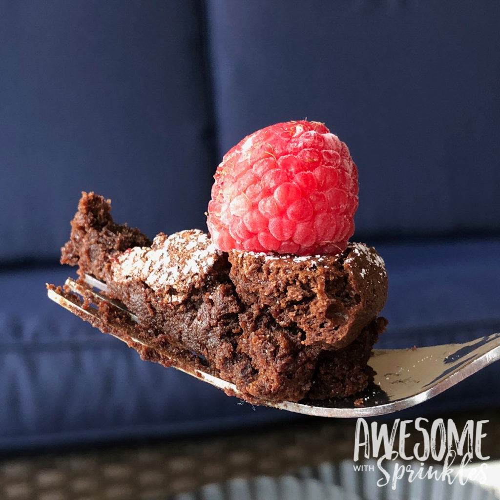 Flourless Chocolate Cake | Awesome with Sprinkles