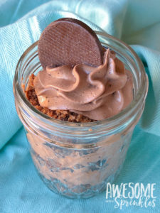 Easy Nutella Mousse | Awesome with Sprinkles