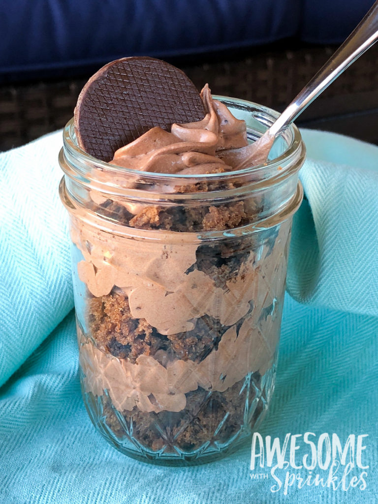 Easy Nutella Mousse | Awesome with Sprinkles