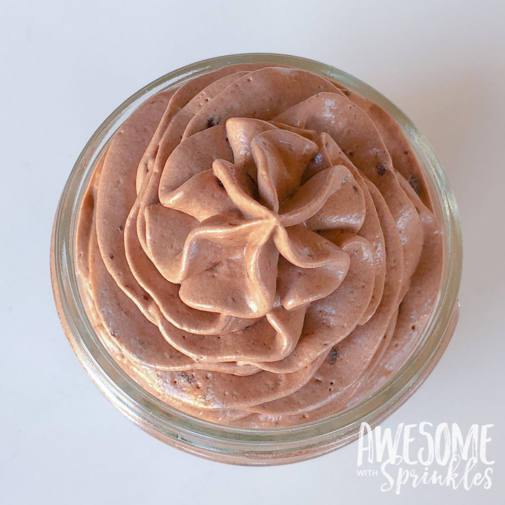 Easy Nutella Mousse | Awesome with Sprinkles