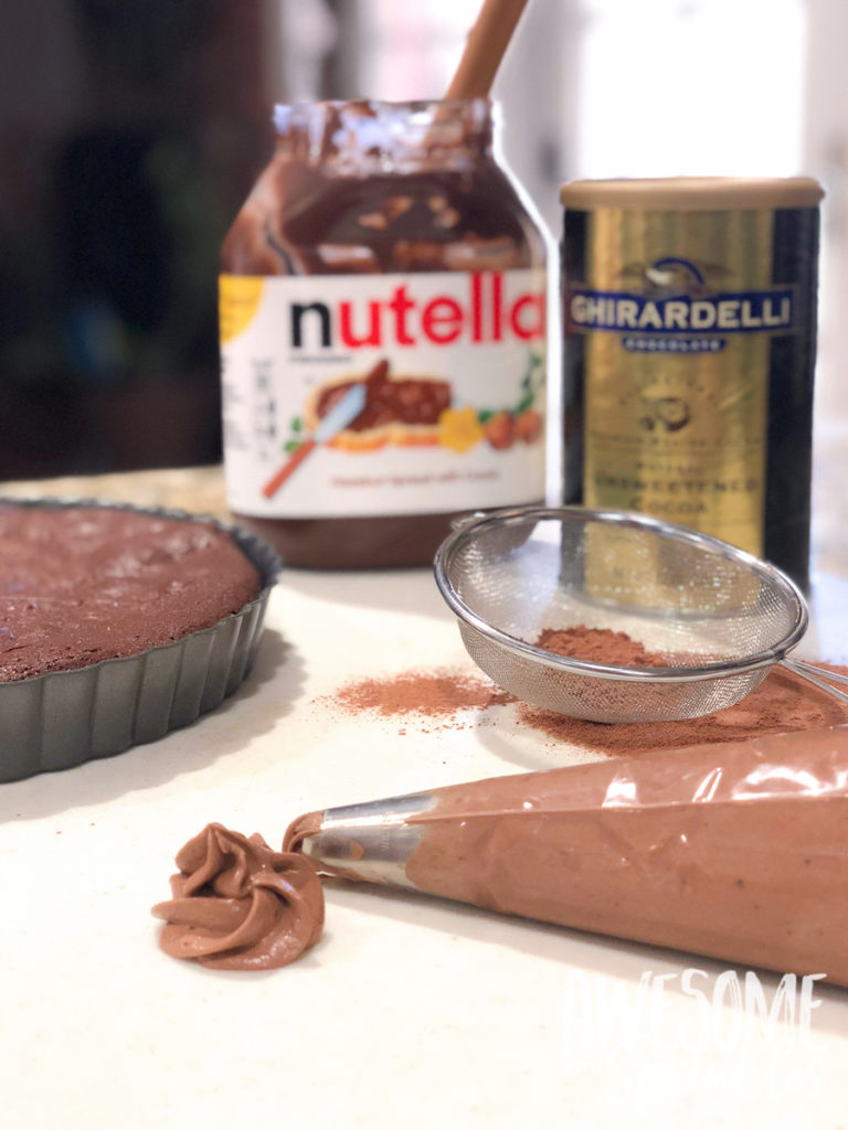 Easy Nutella Mousse | Awesome with Sprinkles