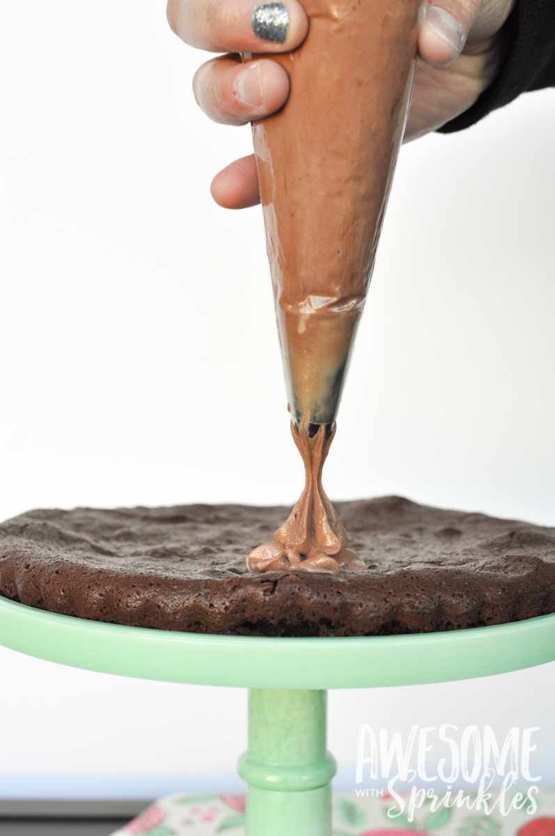 4 Ingredient Nutella Mousse Awesome with Sprinkles