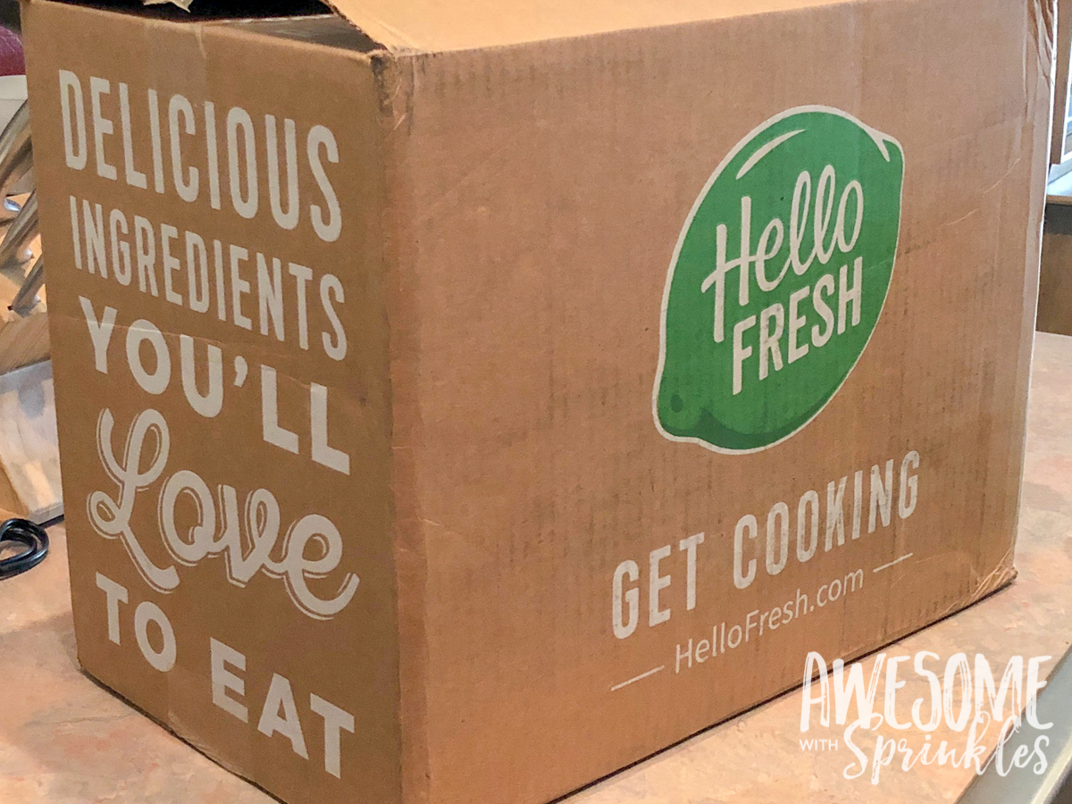 Hello Fresh Box Review | Awesome with Sprinkles