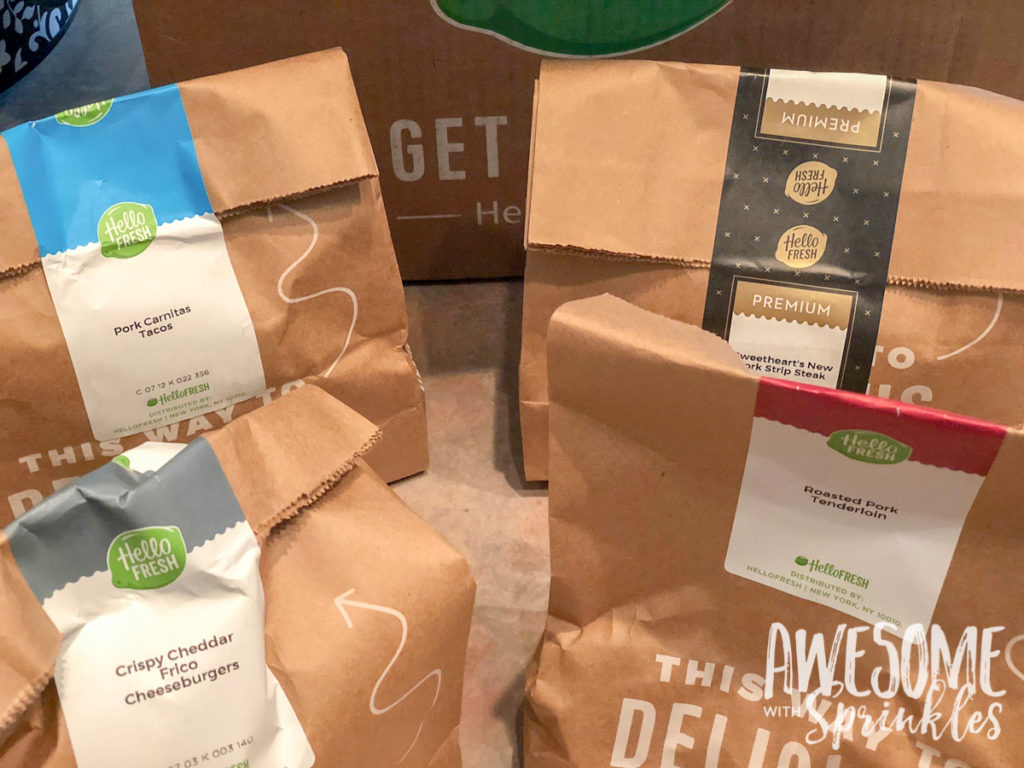 Hello Fresh Box Review | Awesome with Sprinkles