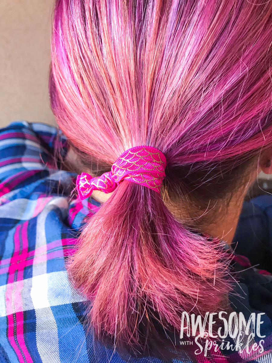 DIY NoCrease Hair Ties Awesome with Sprinkles